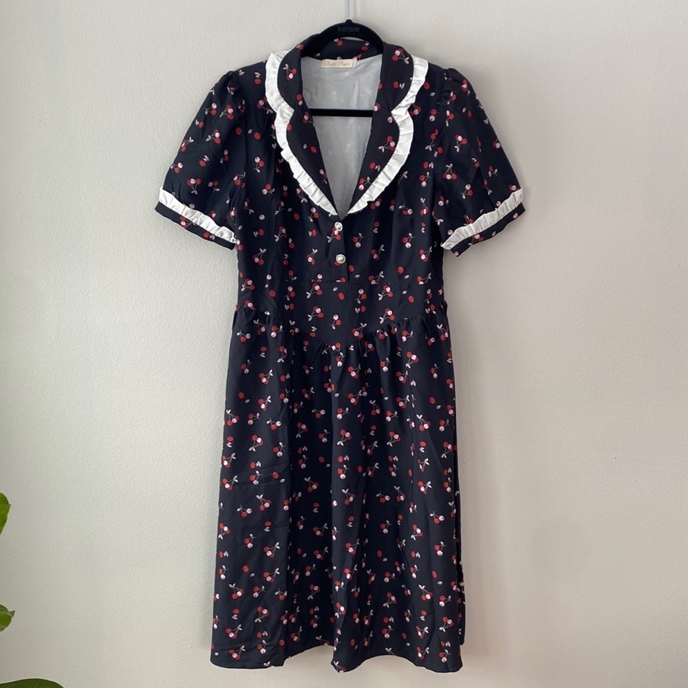 Belle Poque Dress Cherry Size large